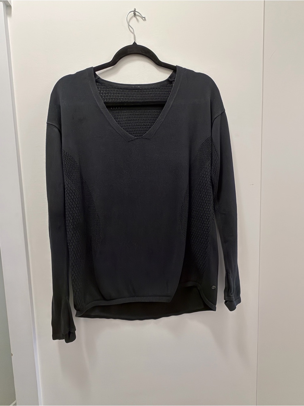 Lululemon Black V-Neck Sweater